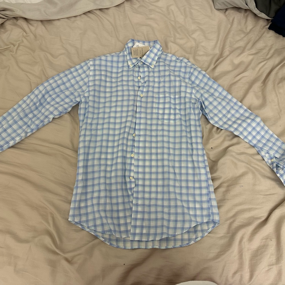 Peter Millar Finley Summer Soft Cotton Sport Shirt - Maritime